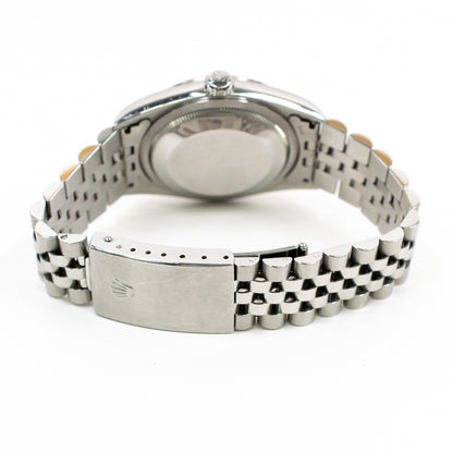 Rolex Datejust 36mm White Roman Dial 16234