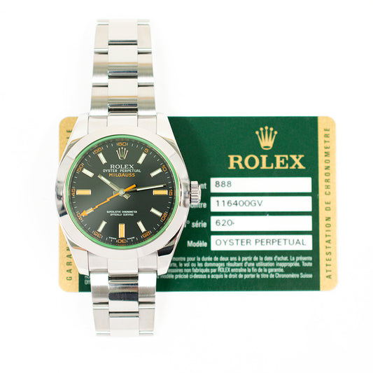 Rolex Milgauss Black Dial 116400GV (2011)