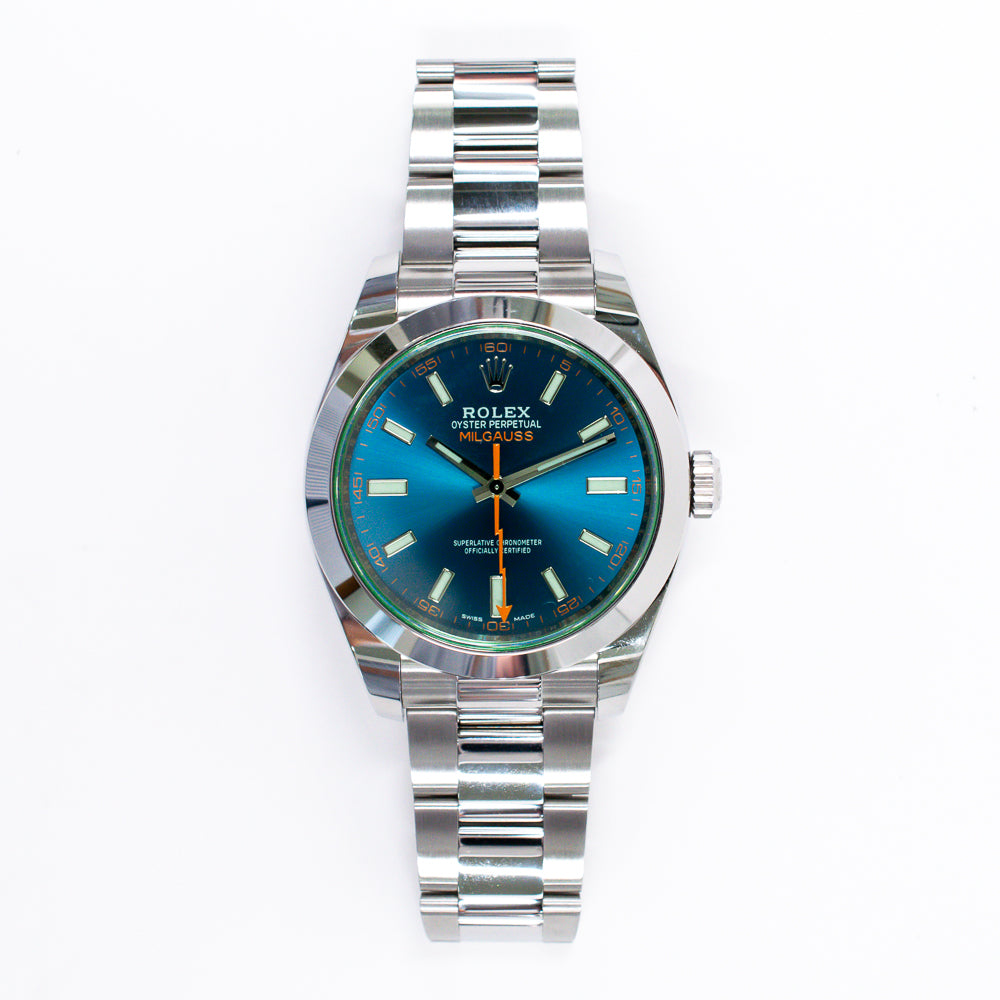 Rolex Milgauss Blue Dial 116400GV (2022)