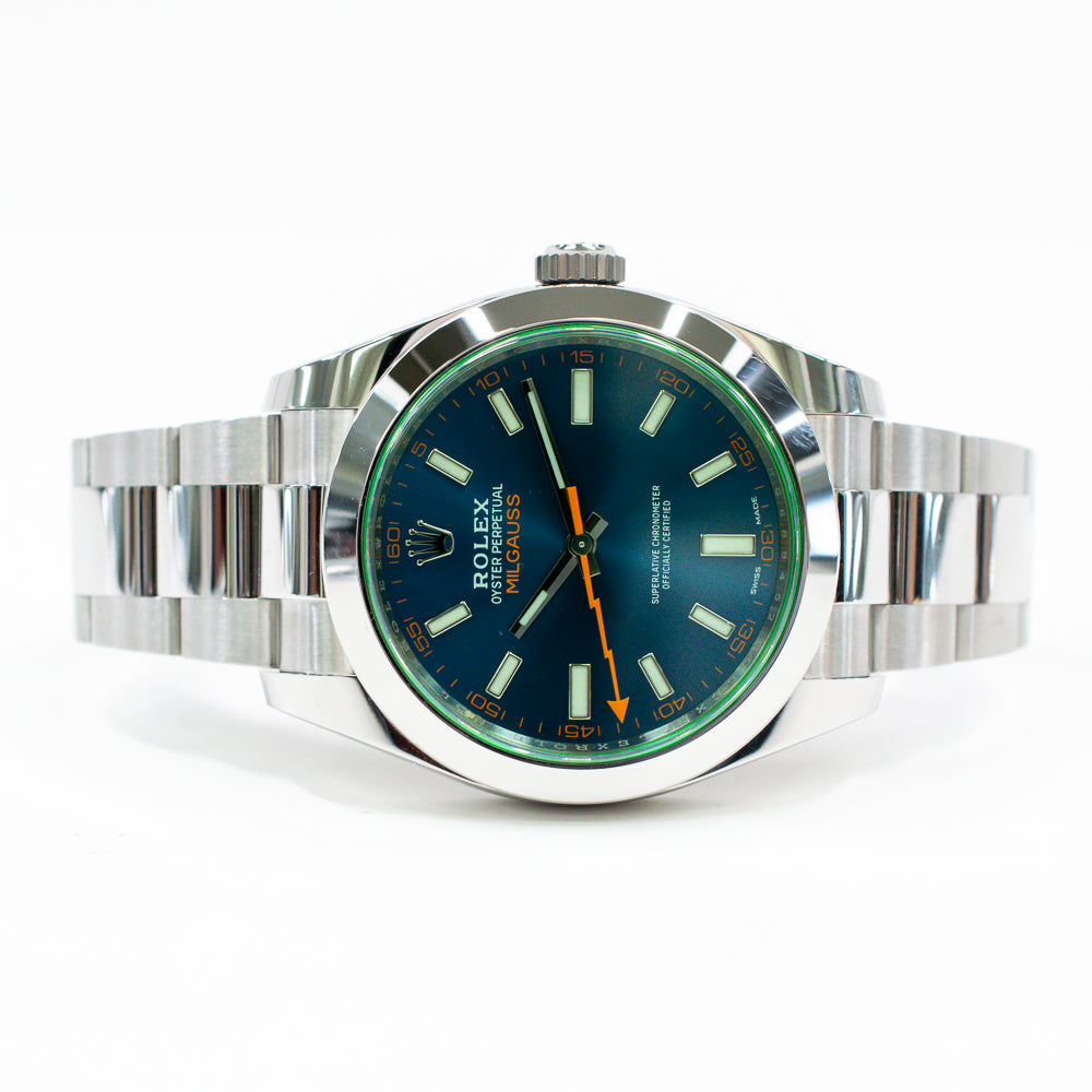 Rolex Milgauss Blue Dial 116400GV (2022)