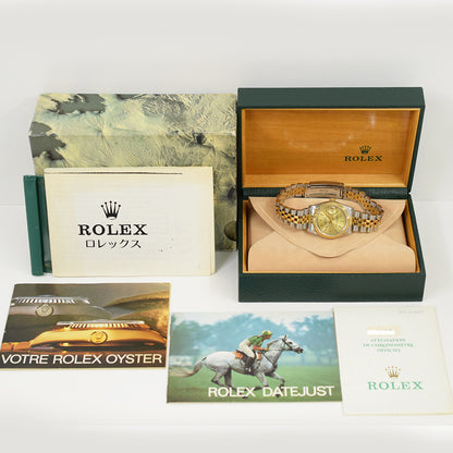 Rolex Datejust 31mm Champagne Dial 68273