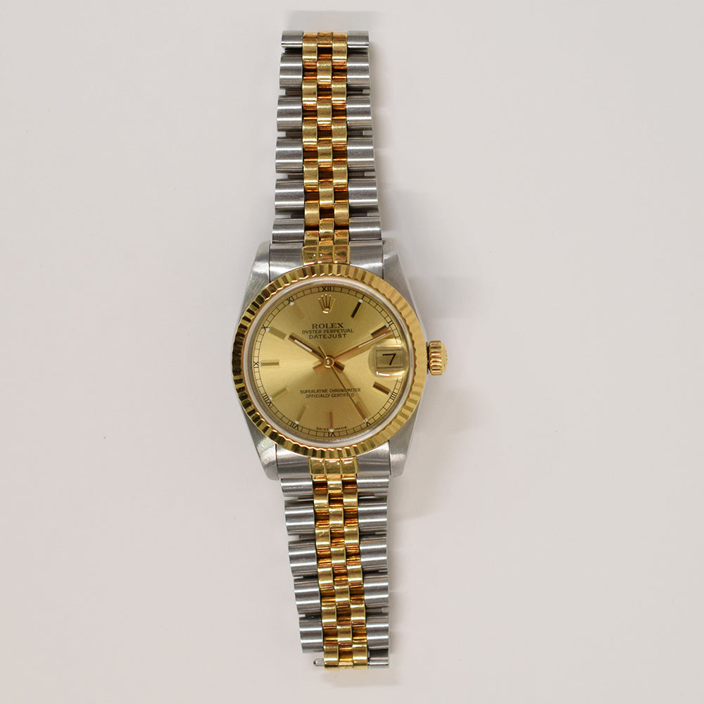 Rolex Datejust 31mm Champagne Dial 68273