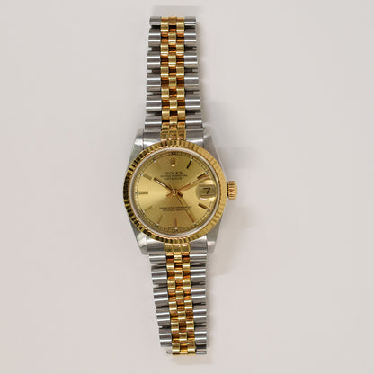 Rolex Datejust 31mm Champagne Dial 68273