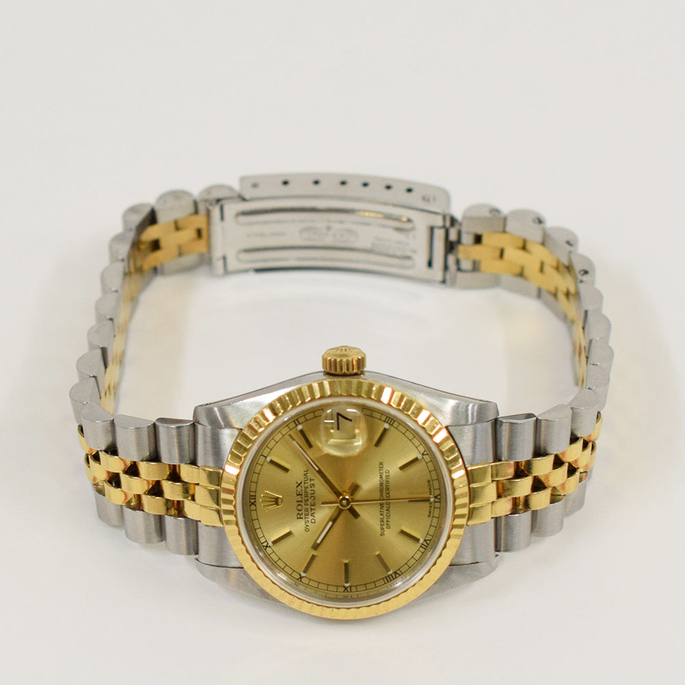 Rolex Datejust 31mm Champagne Dial 68273