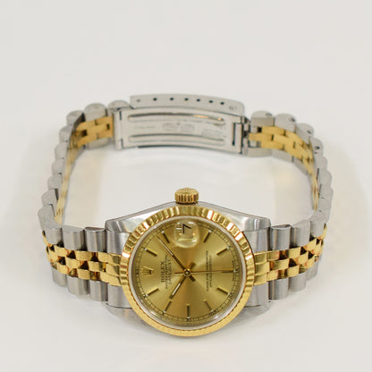 Rolex Datejust 31mm Champagne Dial 68273