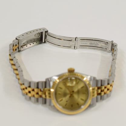 Rolex Datejust 31mm Champagne Dial 68273