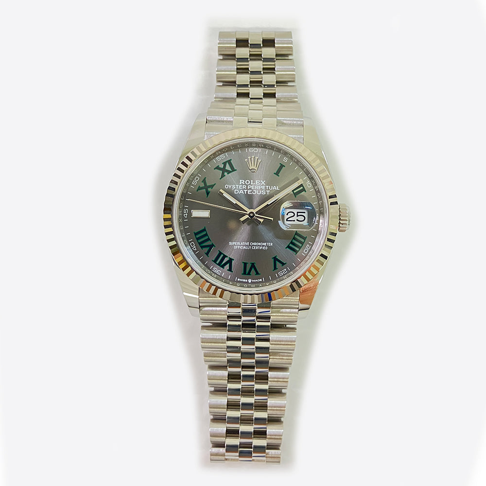 Rolex Datejust 36mm Wimbledon Dial 126234