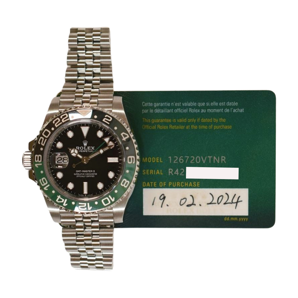 Rolex GMT-Master II 40mm Sprite Dial 126720VTNR (2024)