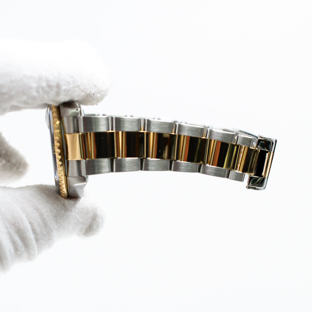 Rolex Submariber Date 40mm Silver Diamond Dial 16613SG (2004)