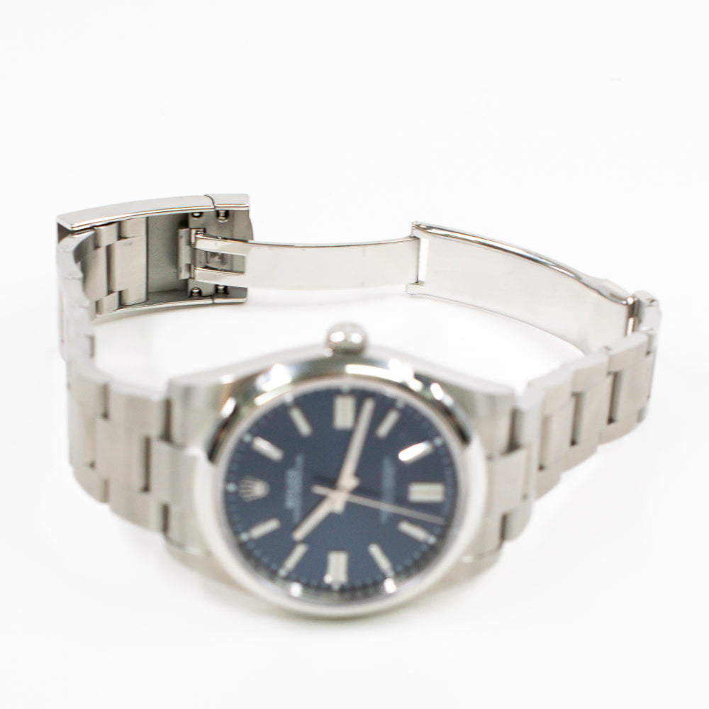 Rolex Oyster Perpetual 41mm Blue Dial 124300 (2024)