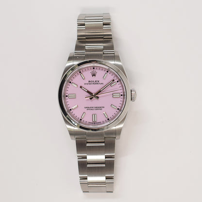 Rolex Oyster Perpetual 36mm Candy Pink Dial 126000 (2023)