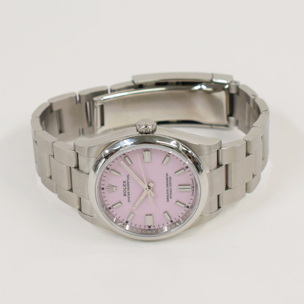 Rolex Oyster Perpetual 36mm Candy Pink Dial 126000 (2023)