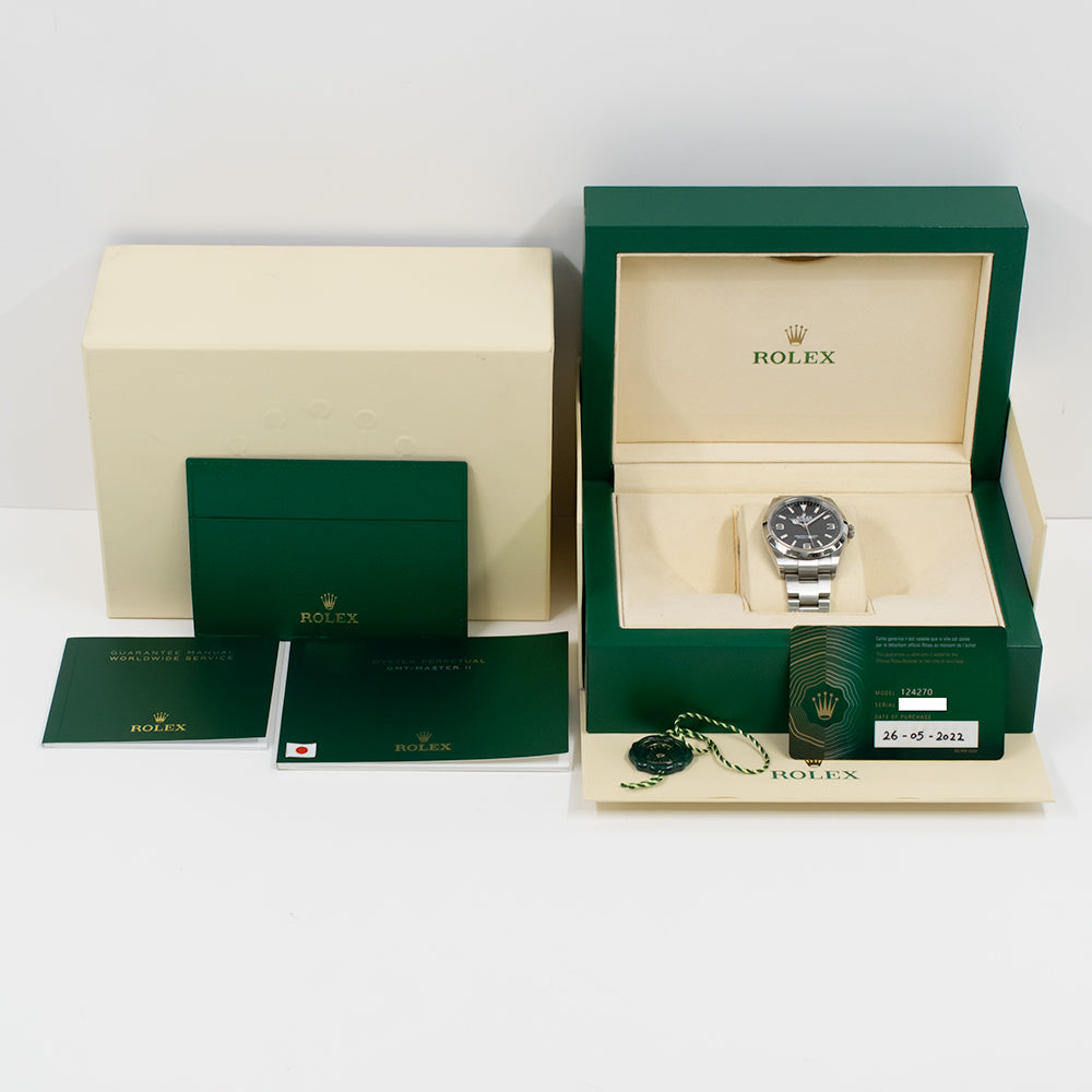 Rolex Explorer 36mm Black Dial 124270 (2022)