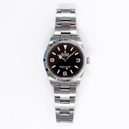 Rolex Explorer 36mm Black Dial 124270 (2022)