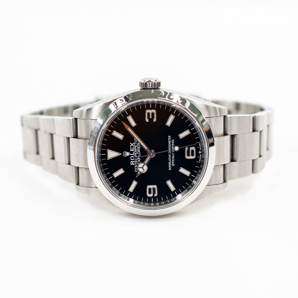 Rolex Explorer 36mm Black Dial 124270 (2022)