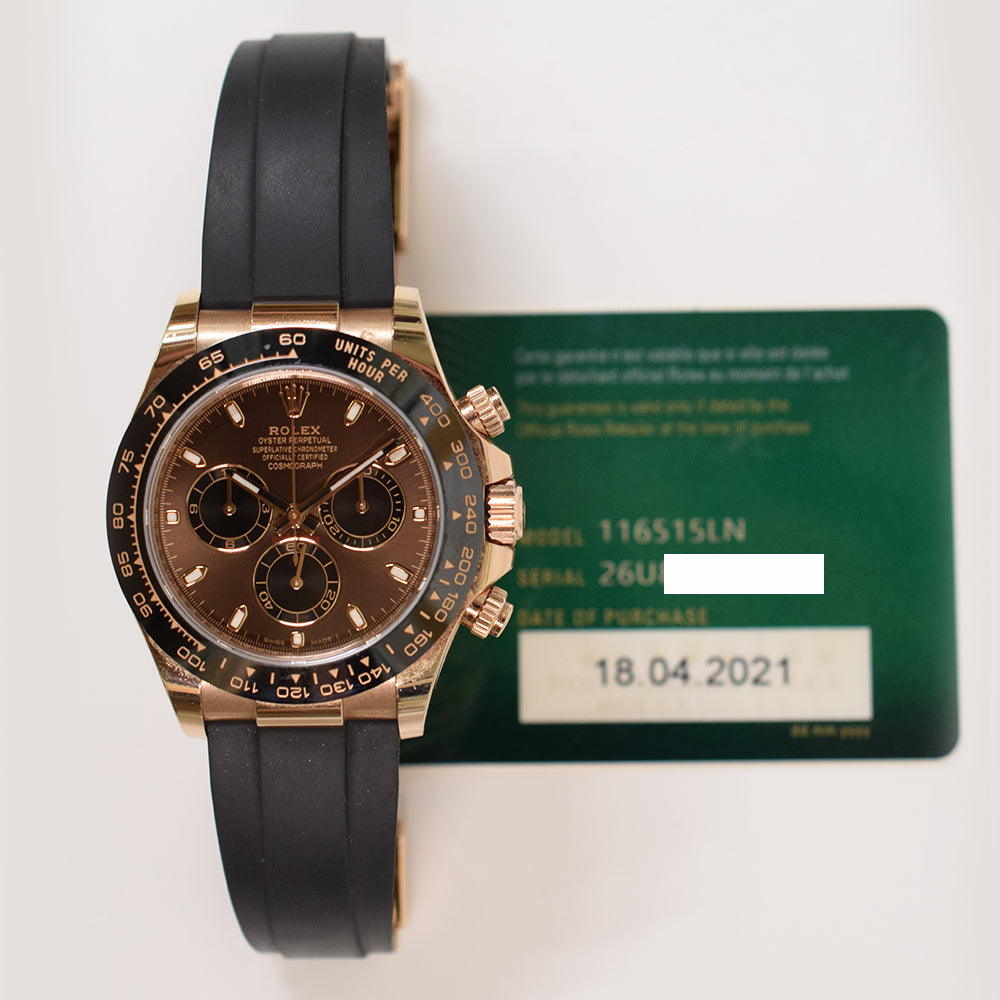 Rolex Daytona Brown Dial 116515LN (2021)