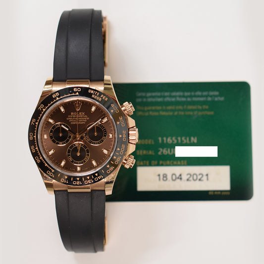 Rolex Daytona Brown Dial 116515LN (2021)