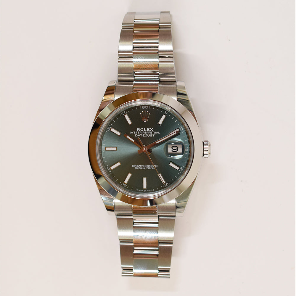 Rolex Datejust 41mm Mint Green Dial 126300 (2026)