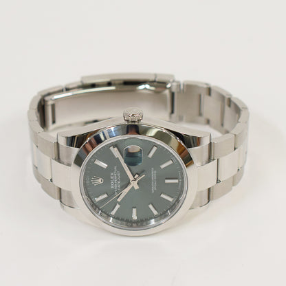 Rolex Datejust 41mm Mint Green Dial 126300 (2026)