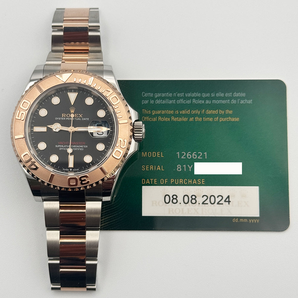 Rolex Yacht-Master 40mm Black Dial 126621 (2024)