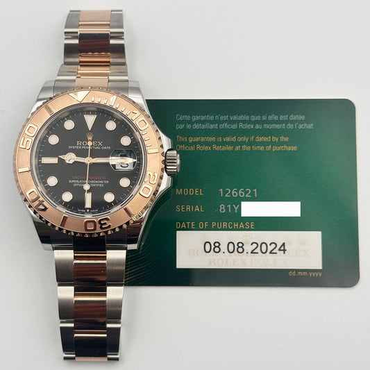 Rolex Yacht-Master 40mm Black Dial 126621 (2024)