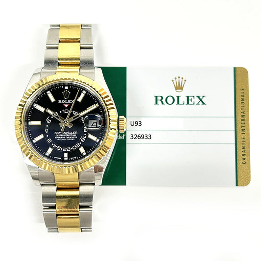 Rolex Sky-Dweller Black Dial 326933