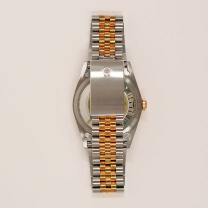 Rolex Datejust 36mm Champagne Diamond Dial 16233G (1995)