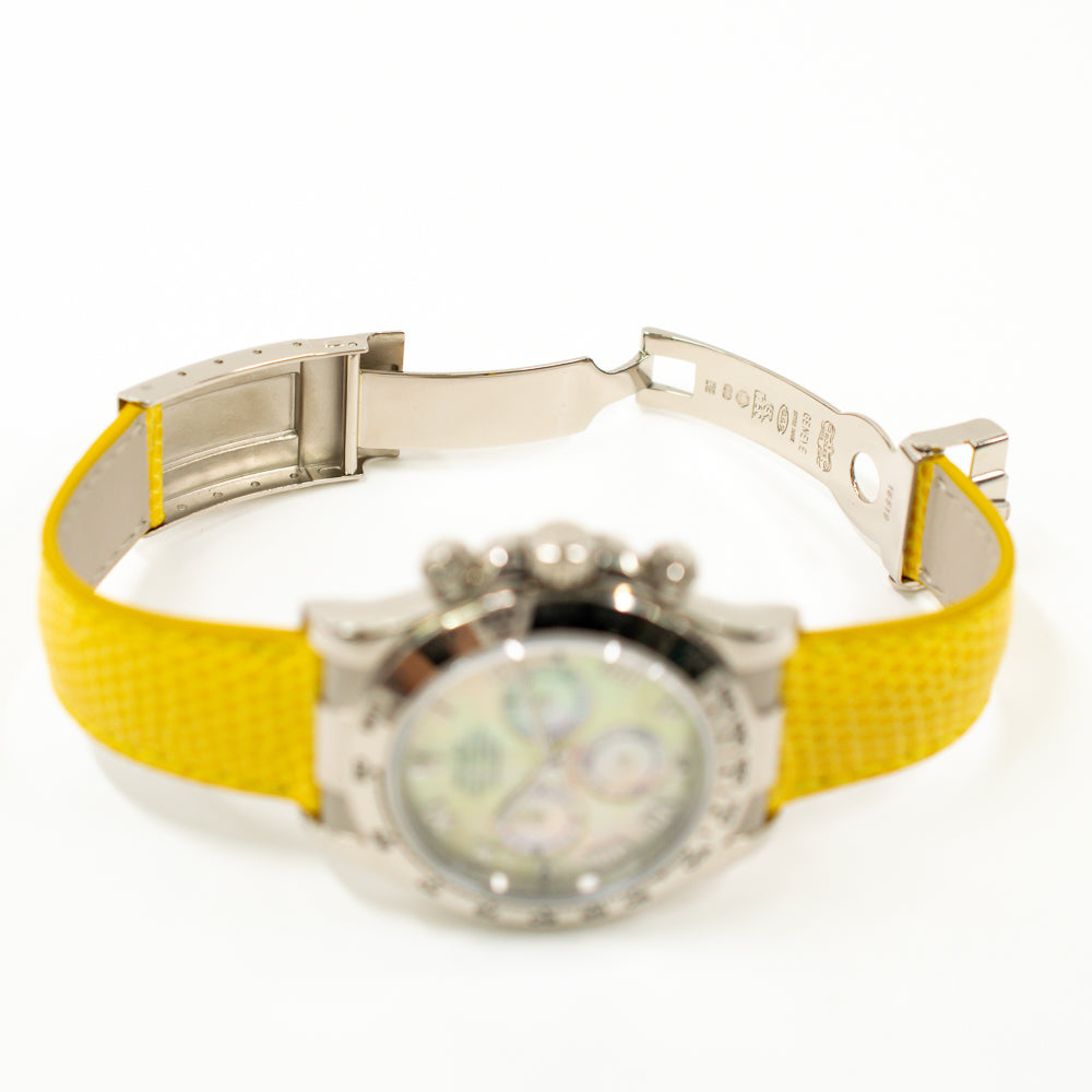 Rolex Daytona Yellow Mop Roman Dial 116519 (2007)