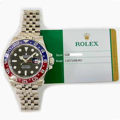 Rolex GMT-Master II  Pepsi Dial 126710BLRO