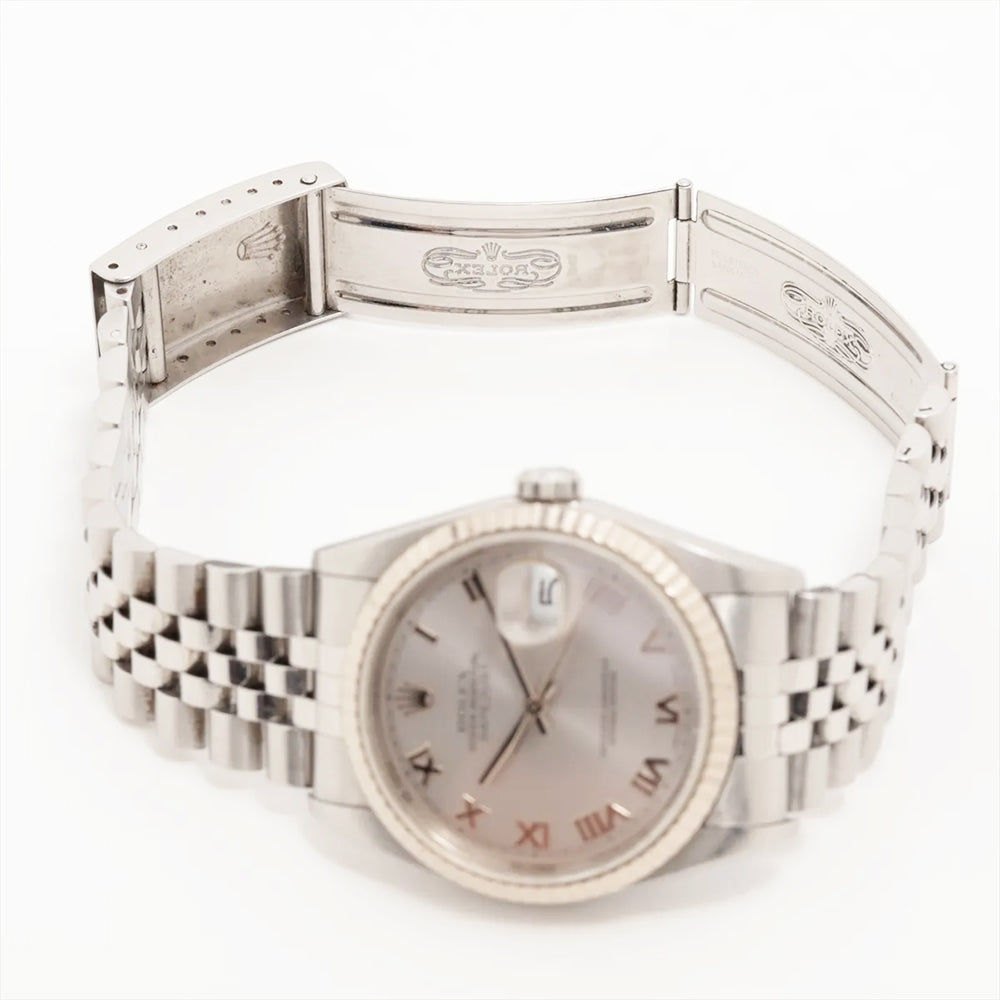 Rolex Datejust 36mm Silver Roman Dial 16234 (2003)