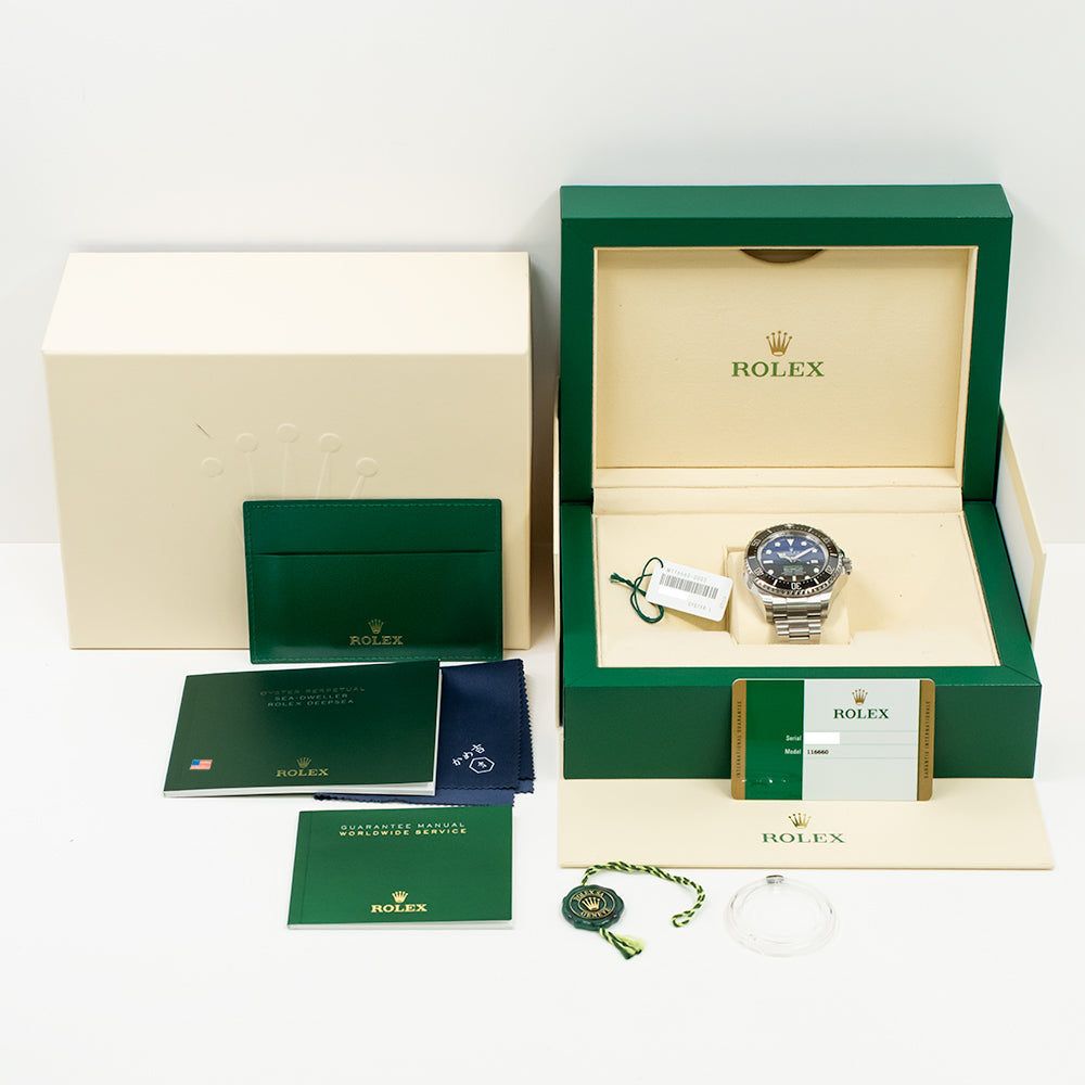 Rolex Deep Sea 44mm Blue Dial 116660 (2017)