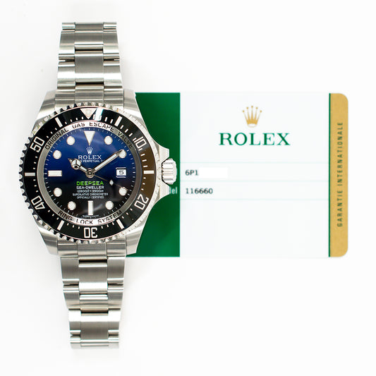 Rolex Deep Sea 44mm Blue Dial 116660 (2017)
