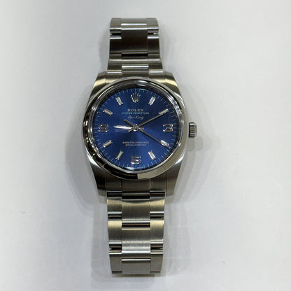 Rolex Air-King 34mm Blue Dial 114200 (2014)
