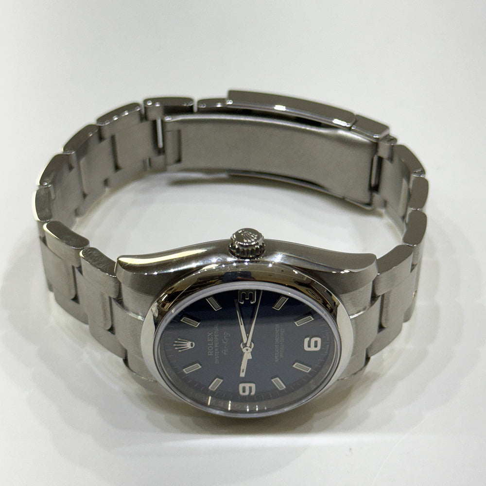 Rolex Air-King 34mm Blue Dial 114200 (2014)