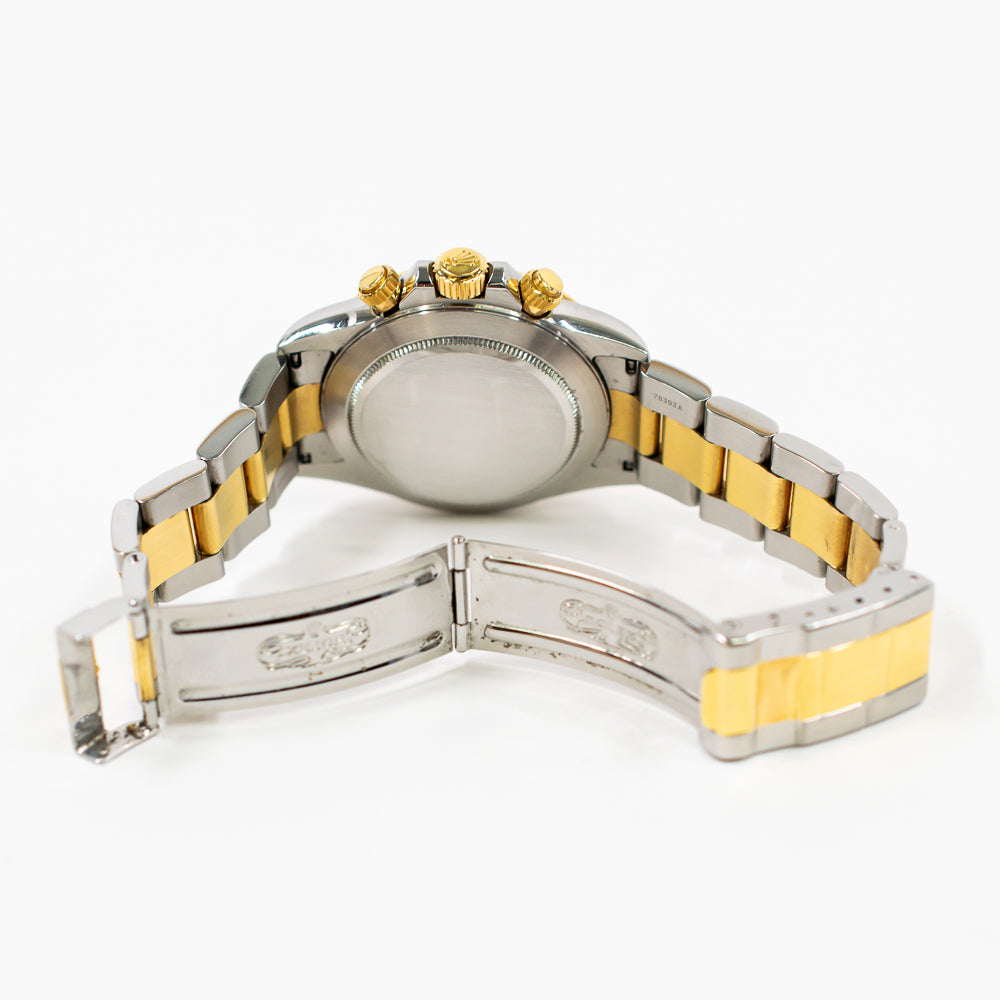 Rolex Daytona 40mm White Diamond Dial 16523G (2000)