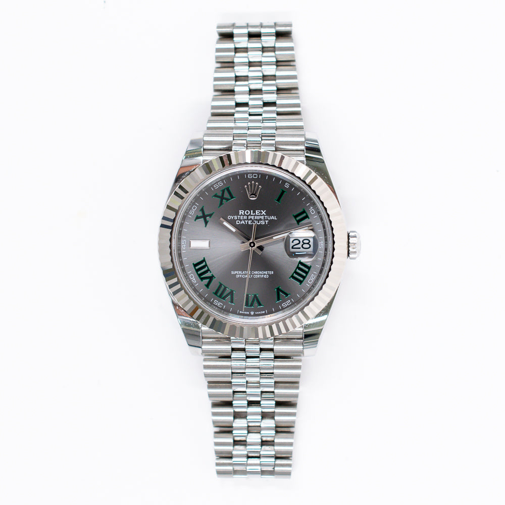Rolex Datejust 41mm Wimbledon Dial 126334 (2024)