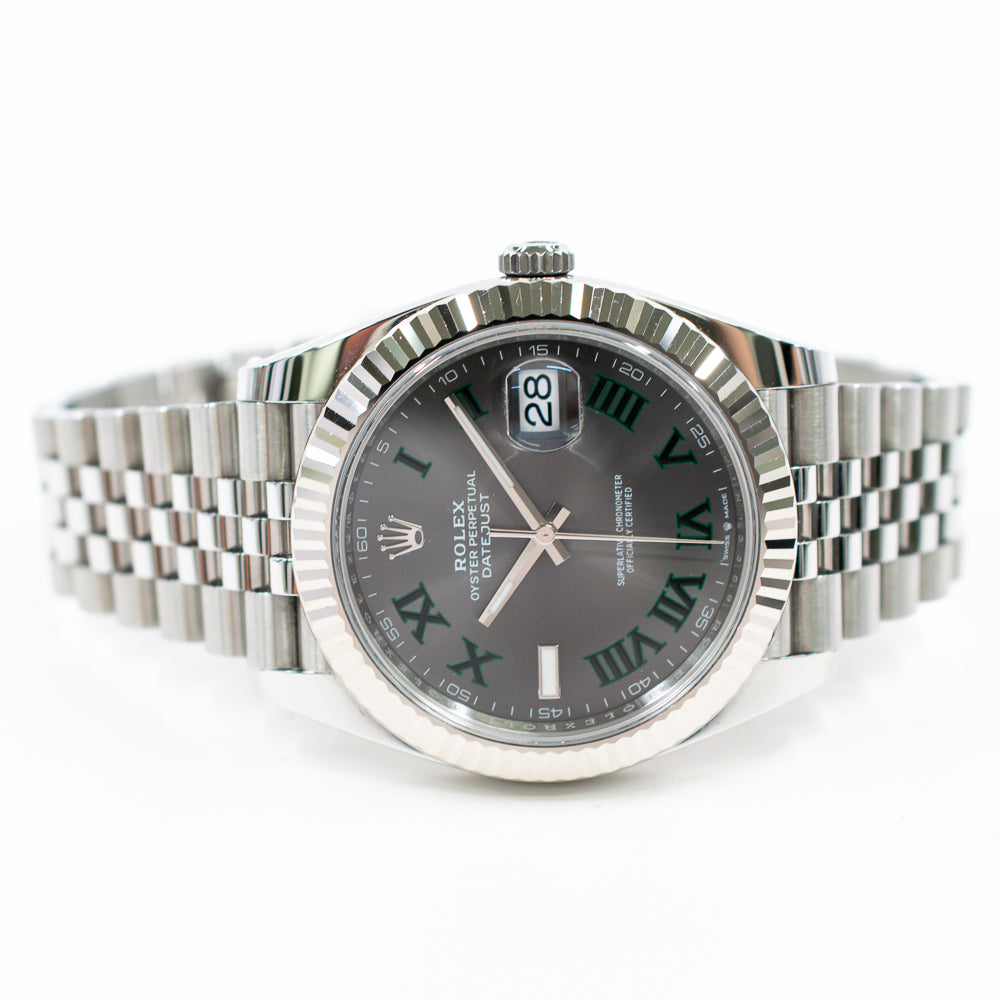 Rolex Datejust 41mm Wimbledon Dial 126334 (2024)