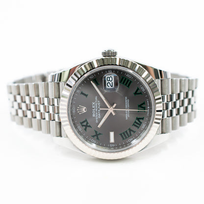 Rolex Datejust 41mm Wimbledon Dial 126334 (2024)