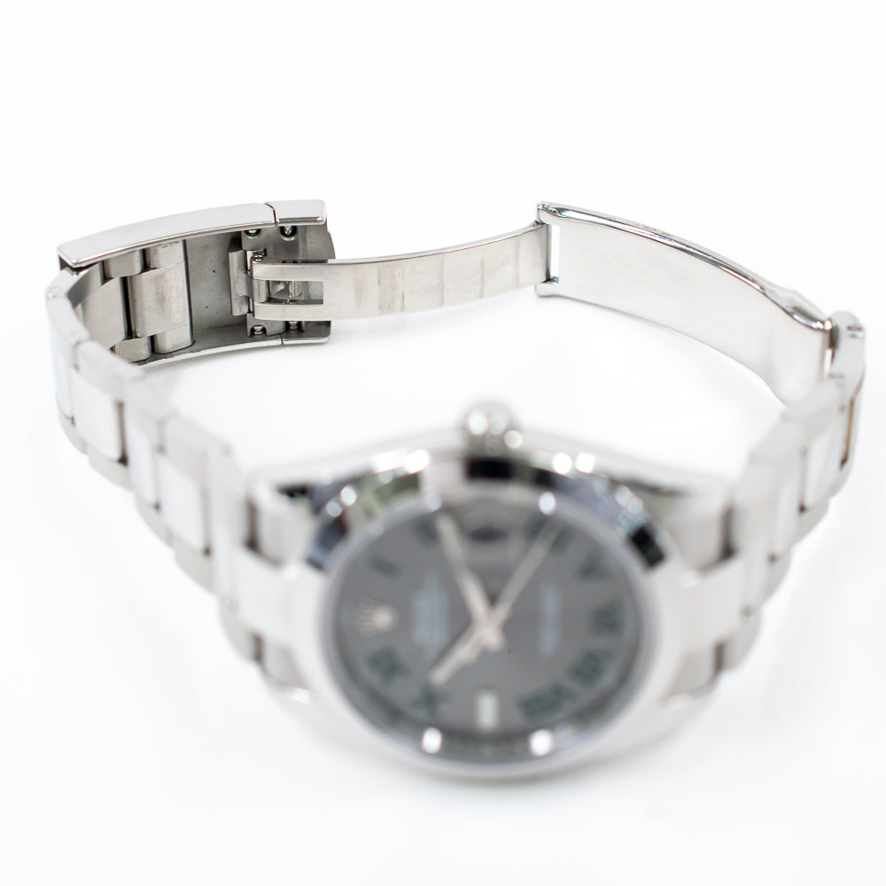 Rolex Datejust 41mm Wimbledon Dial 126300 (2023)