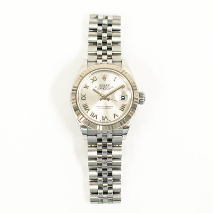 Rolex Lady-Datejust Silver Roman Dial 279174 (2021)