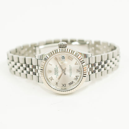 Rolex Lady-Datejust Silver Roman Dial 279174 (2021)