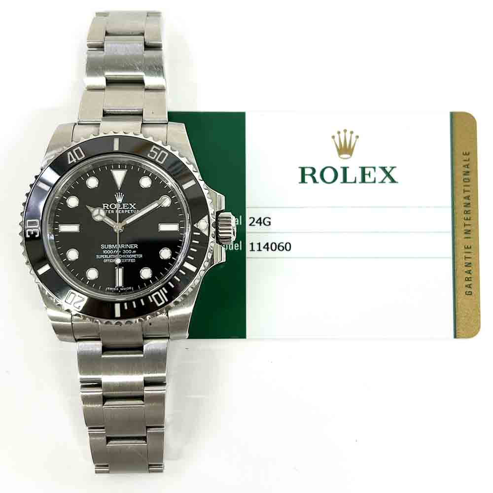 Rolex Submariner Black Dial 114060