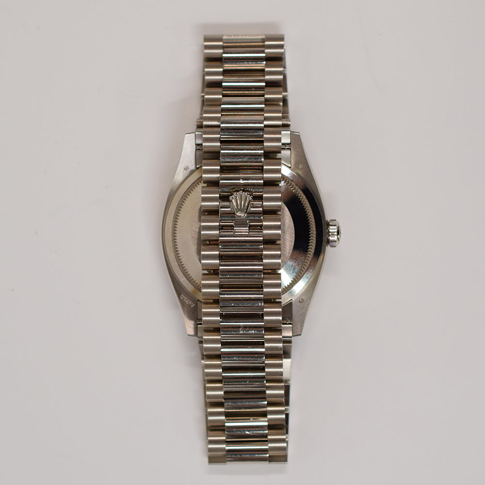 Rolex Day-Date 36mm Blue Ombre Roman Dial 128239 (2024)