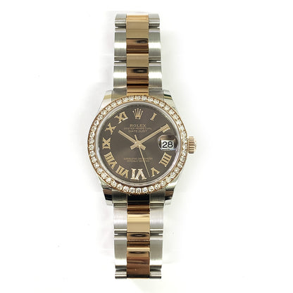 Rolex Datejust 31mm Chocolate "VI" Diamond Dial 278381RBR