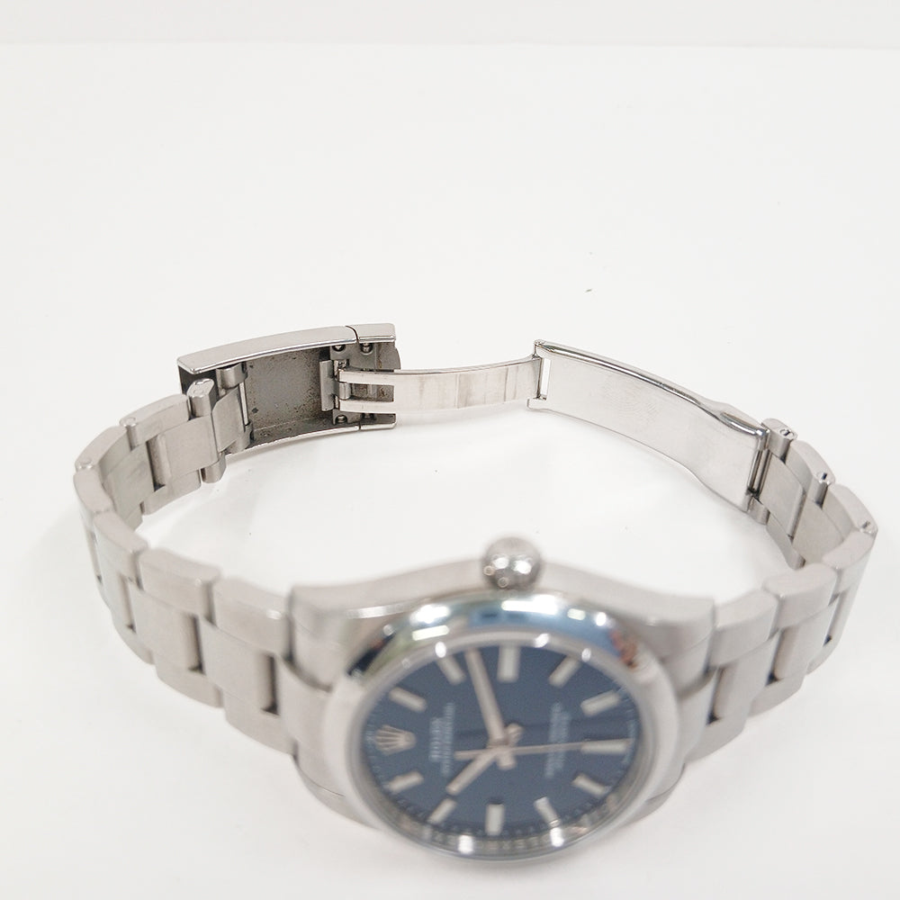 Rolex Oyster Perpetual 34mm Blue Dial 124200 (2021)