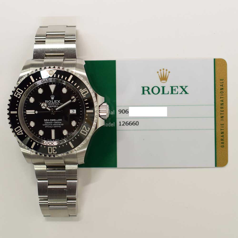 Rolex Deepsea 44mm Black Dial 126660 (2018)