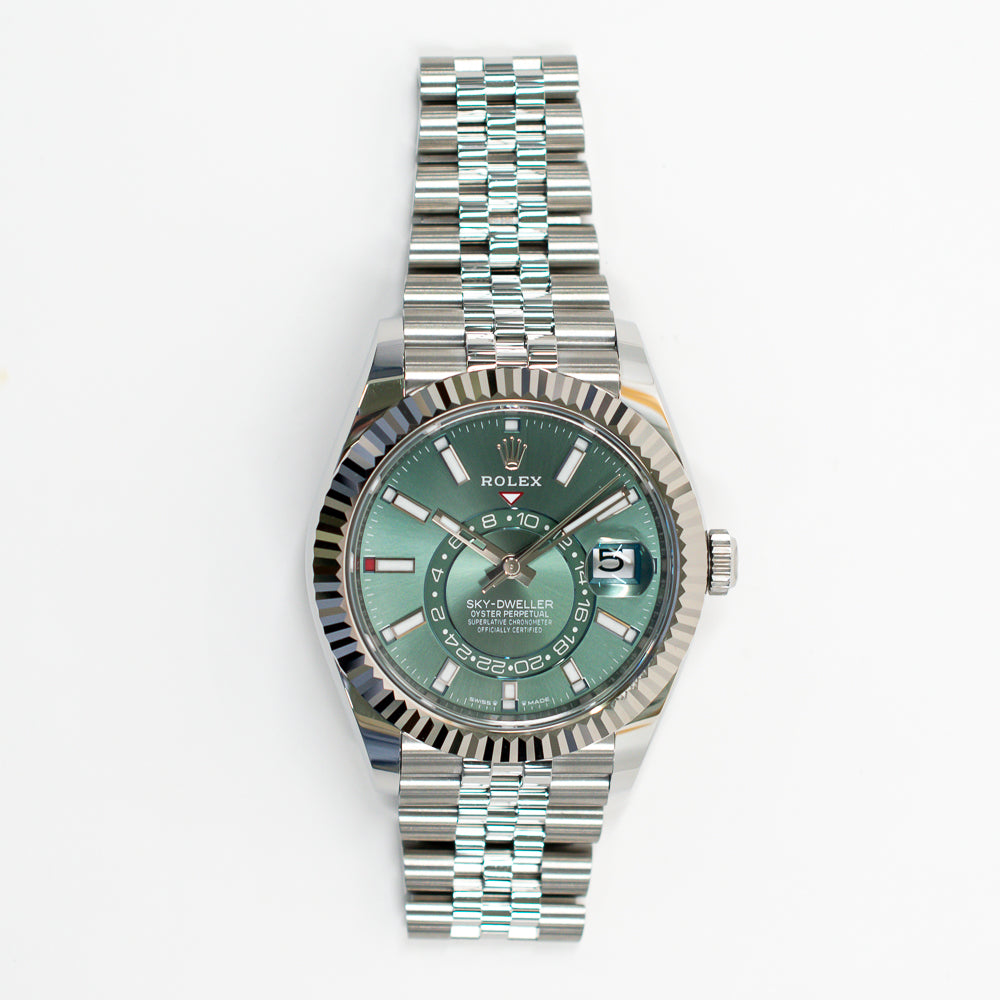Rolex Sky-Dweller Mint Green Dial 336934 (2025)