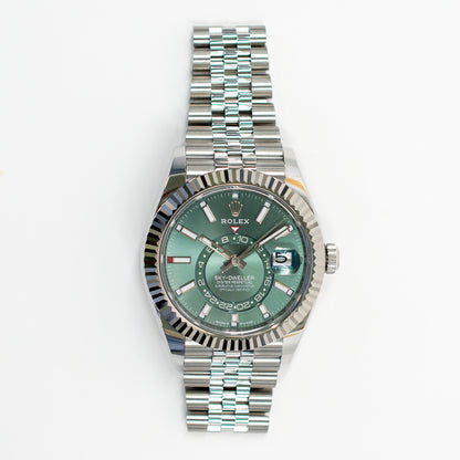 Rolex Sky-Dweller Mint Green Dial 336934 (2025)