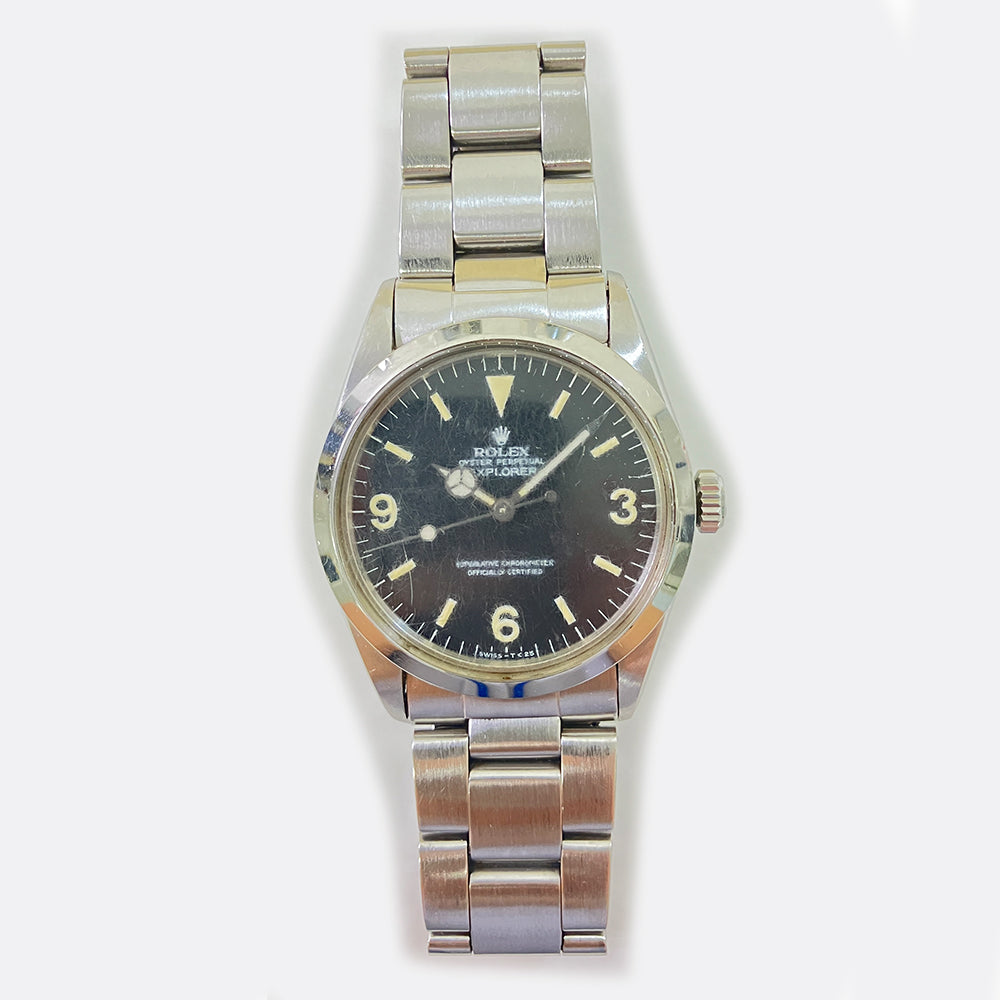 Rolex Explorer Black Dial 1016