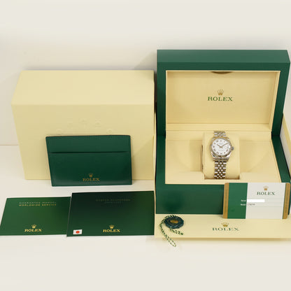 Rolex Datejust 36mm White Roman Dial 178274 (2018)